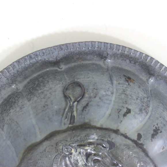 Vintage Copper Wall Art Plate with Patina Bowl Dish - Picture 7 of 8